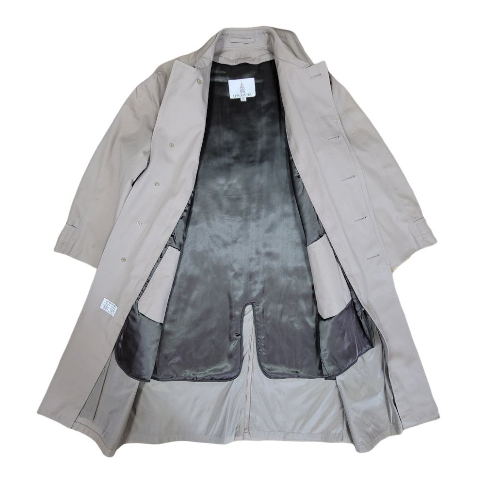 ❤️ Men's Water Repellent Multi-Season Winter Satin Interior Pocket Trench Coat
